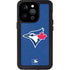 MLB Toronto Blue Jays Solid Distressed iPhone 15 Pro Waterproof Case